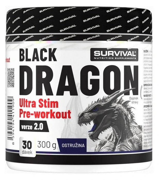 Black Dragon Ultra Stim Pre-workout 2.0 - 300 g