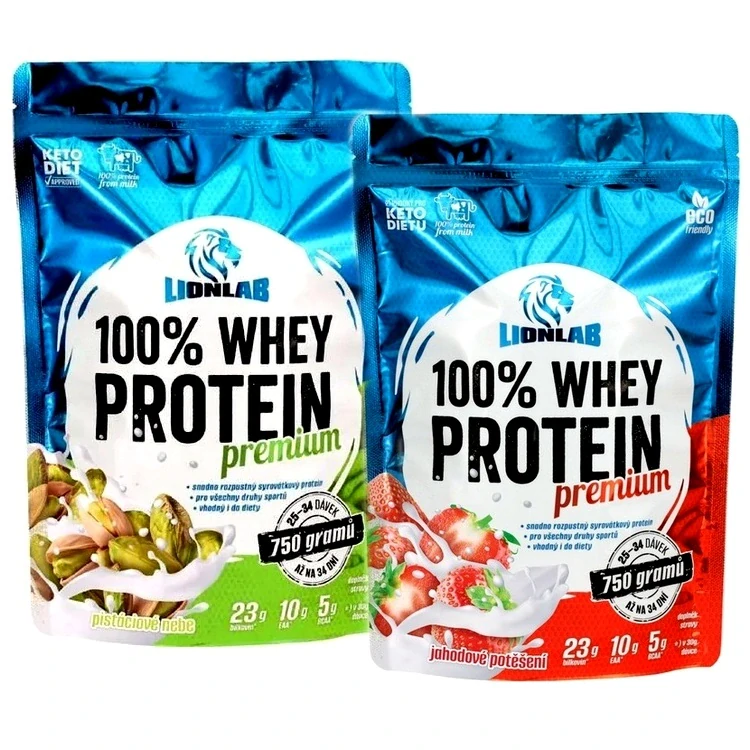 2x 100 % Whey Protein - 750 g
