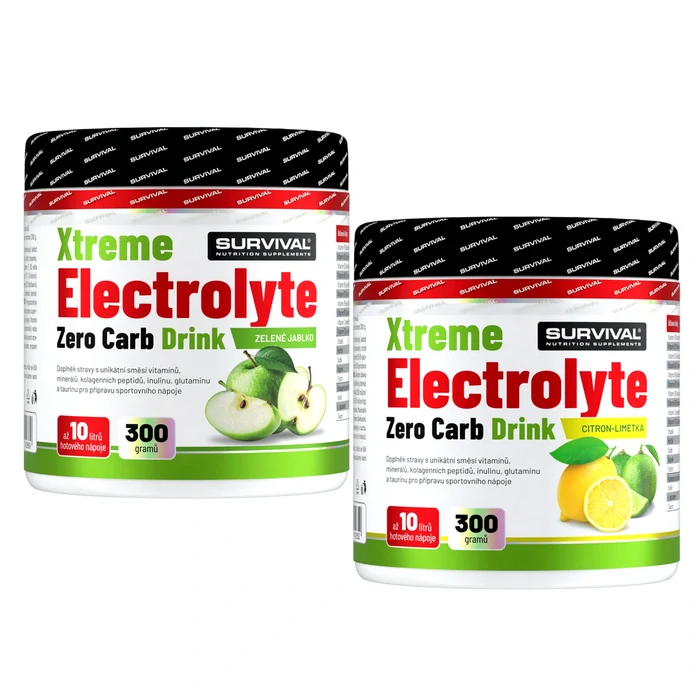 2x Xtreme Electrolyte Zero Carb Drink - 300 g