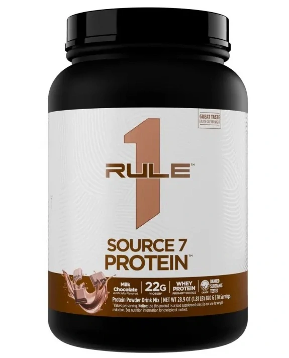 Rule 1 Source 7 Protein - 800 - 830 g ( dle příchutě )