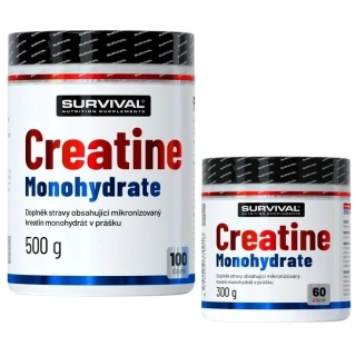 Survival Creatine Monohydrate - 500 g + Survival Creatine Monohydrate - 300 g