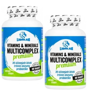 2x Vitamins & Minerals Premium Multicomplex - 90 cps