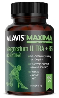 Hořčík, B6 • Magnezium Ultra + B6 - 60 cps