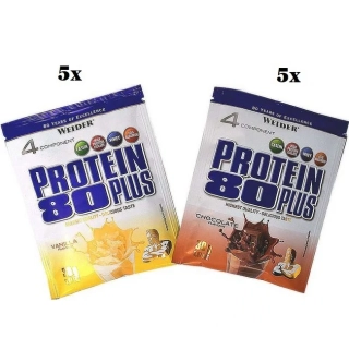 10x Weider Protein 80 Plus - 30 g