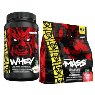 Mutant Whey - 908 g + Mutant Mass Gainer - 2270 g