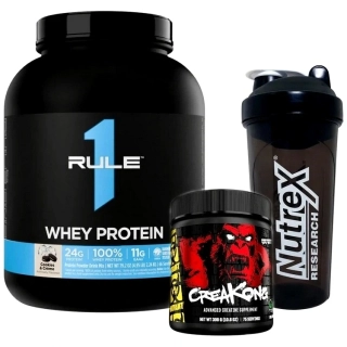 Rule 1 Whey Protein - 2210 - 2280 g ( dle příchutě ) + Mutant Creakong - 300 g