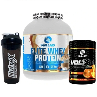 Elite Whey Protein - 2000 g + VoltX10 Ultimate Pre-Workout - 380 g