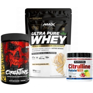 Ultra Pure Whey Protein - 500 g + Citrulline Malate - 210 g