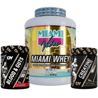 Miami Whey - 2270 g + Blood & Guts - 380 g