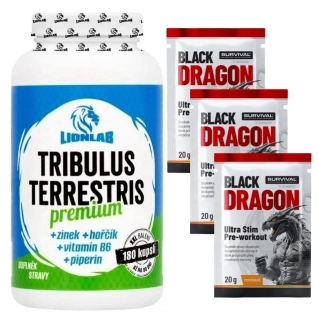 Tribulus Terrestris Premium XXL - 180 cps