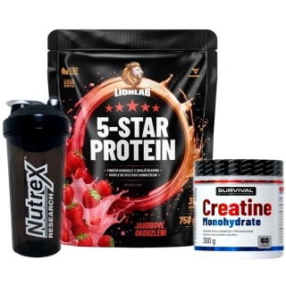 5-Star Protein - 750 g + Creatine Monohydrate - 300 g