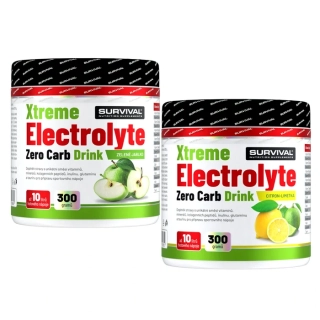 2x Xtreme Electrolyte Zero Carb Drink - 300 g