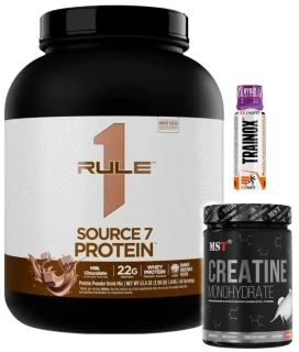 Rule 1 Source 7 Protein - 1790-1830 g ( dle příchutě ) + MST Creatine Monohydrate - 500 g